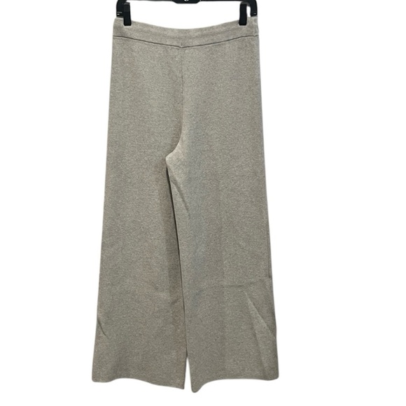 Kilte Los Angeles gray cotton cashmere wide leg pants size (2) Medium - Picture 2 of 10